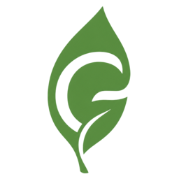 World of Greenleaves logotyp — ett grönt löv med G-monogram